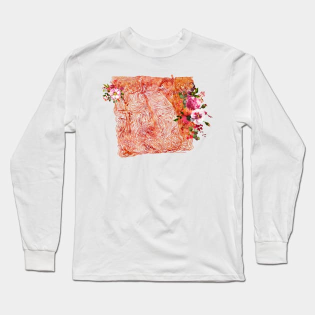 Skin section Long Sleeve T-Shirt by erzebeth